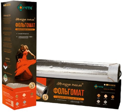 Теплый пол под ламинат ЧТК Фольгомат Тепла МНФ-1,5-225 (0,5 х3,0м) 225Вт картинка